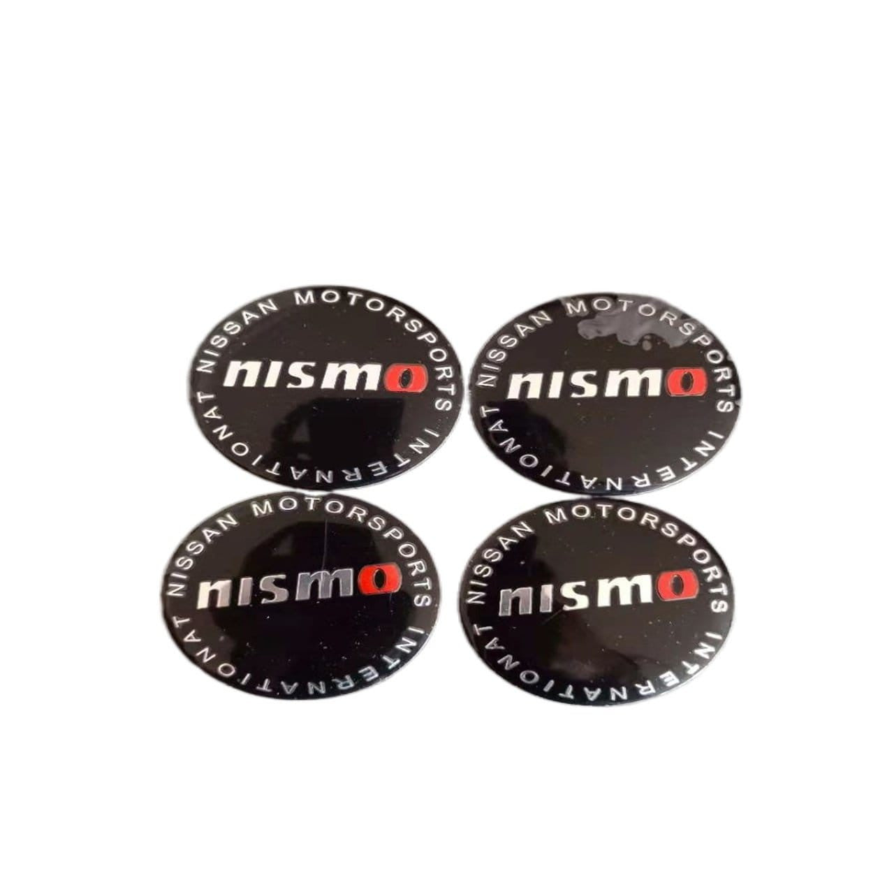 56mm 4PCS Nissan Nismo GTR X-Trail Qashqai tiida Altima sentra Car Wheel Center Hub Cap Sticker Emblem Badge Decal - larahd