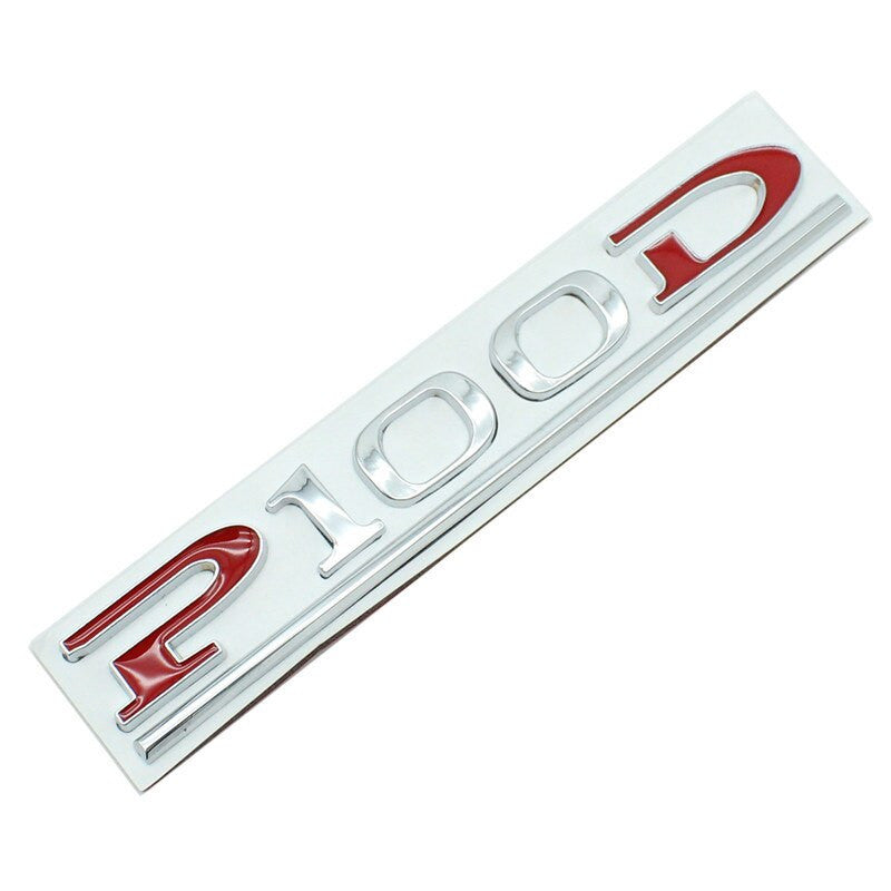 P75D P80D P90D P100D Badge Tesla Rear Trunk Lid Emblem Decal for Model 3 X S Y - larahd