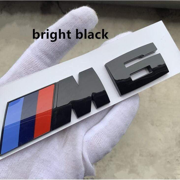 1pc BMW Sports M Badge Car body Sticker M1 M2 M3 M4 M5 M6 Sports badge Labeling sticker - larahd