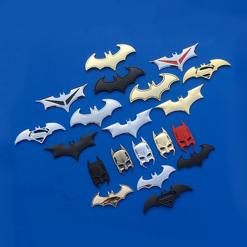 Batman Dark Knight Car Trunk Rear Fender Side Emblem Badge Decal Sticker - larahd