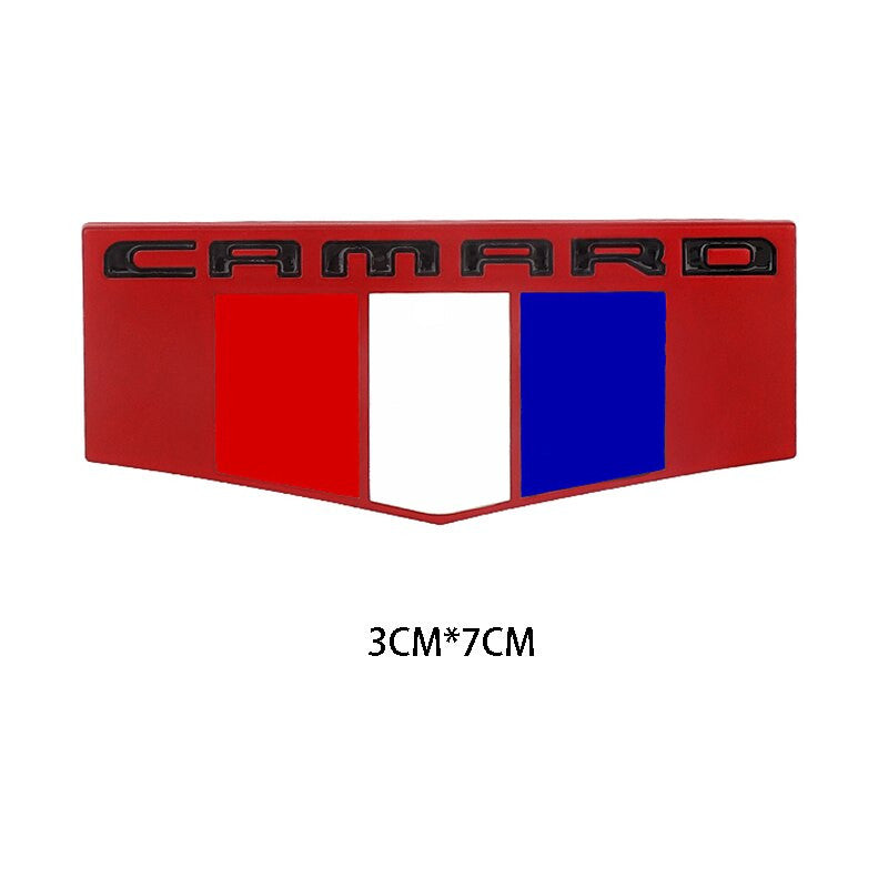 Metal Camaro Badge Emblem Rear Truck Side Fender Sticker Decals For Chevrolet