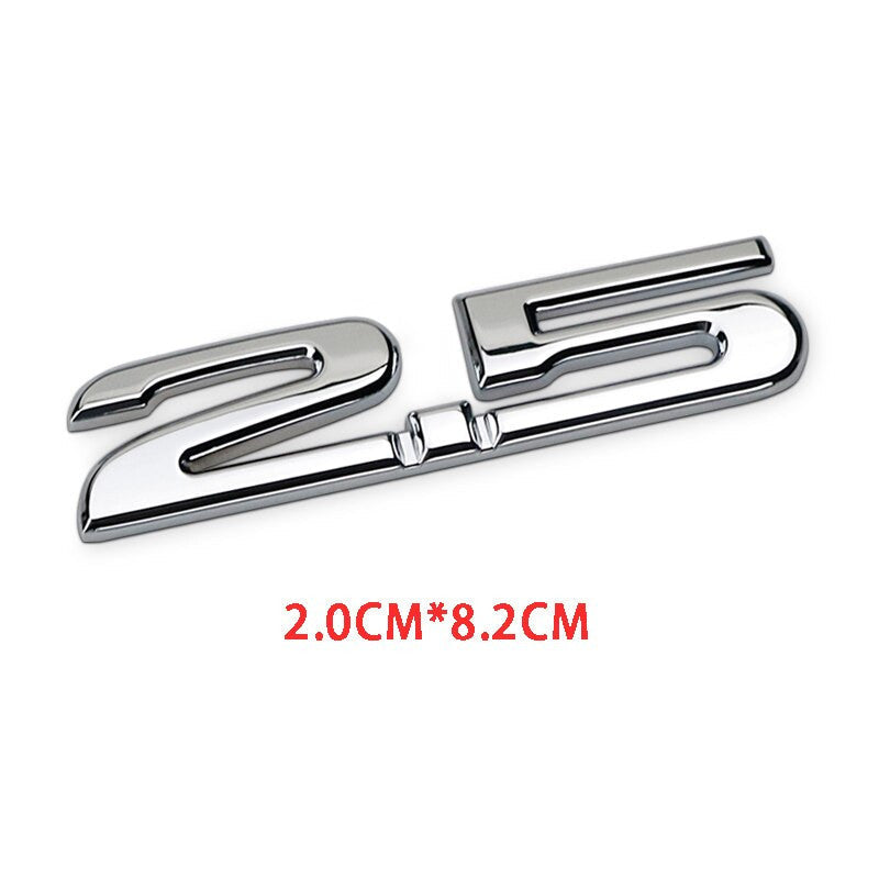 Metal AWD Car Trunk Rear Fender Emblem Badge Decals Sticker 4WD SUV - larahd