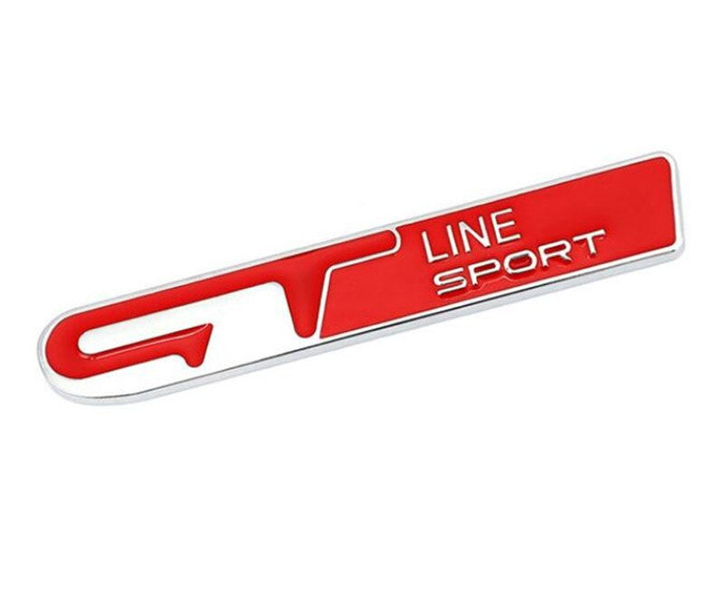 Alloy GT LINE Emblem Badge Sticker for KIA Forte Optima Stinger Sorento K5