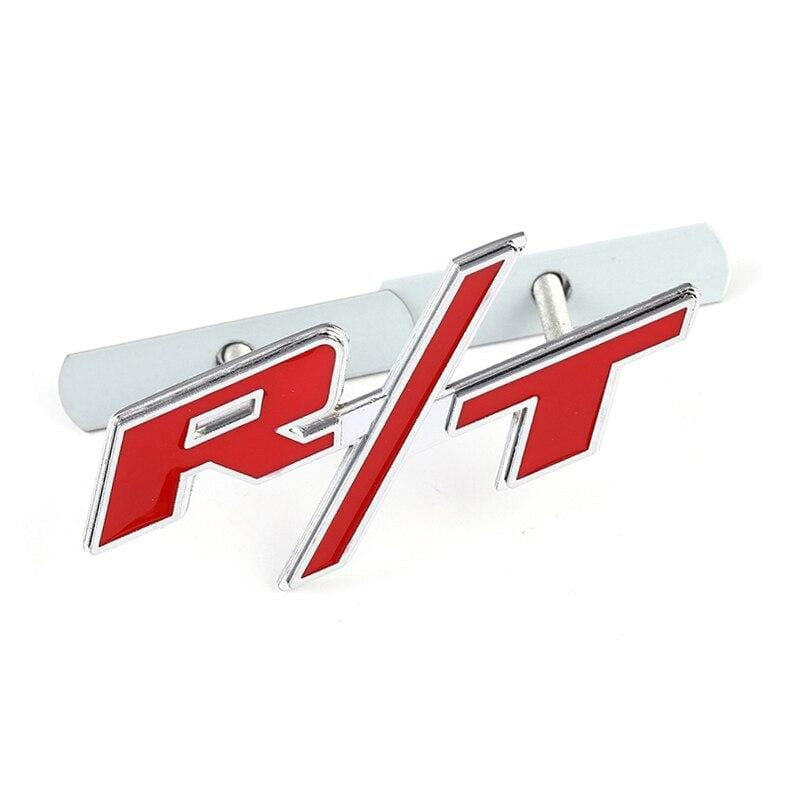 Alloy Car Front Grille Emblem Body Sticker For Dodge R/T RAM Journey Jcuv Charger Challenger Caliber Nitro Auto Styling