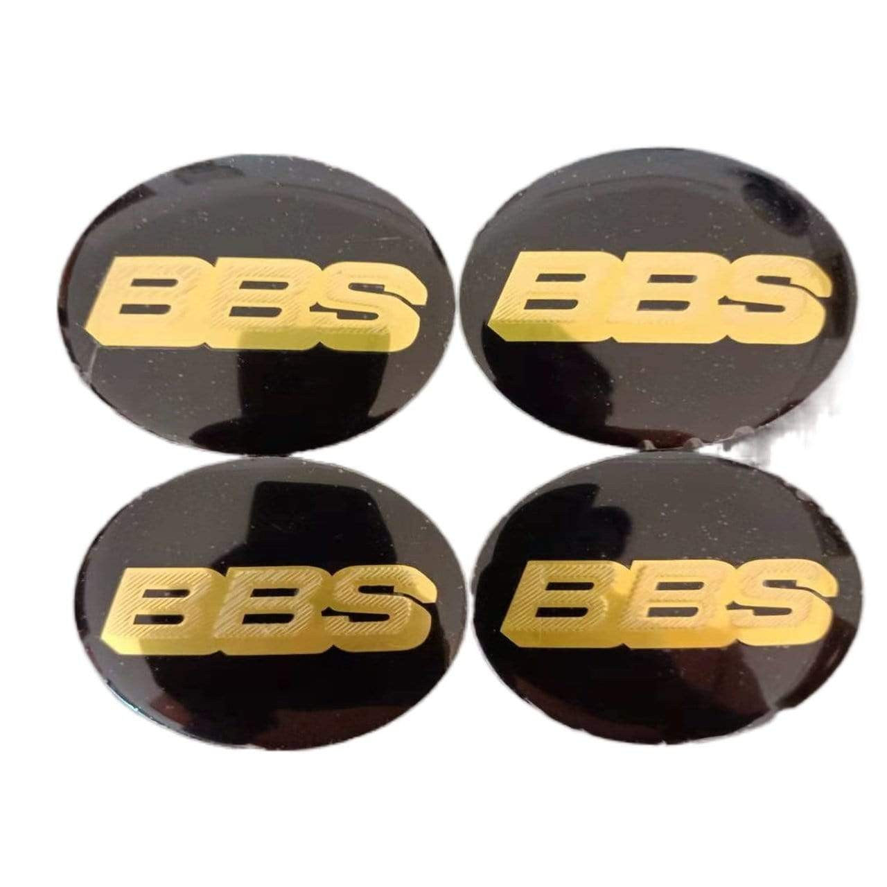 4PCS 56mm Hub Cap Car Rim Wheel Center Cover Emblem Wheel Center Hub Badge Sticker BBS Logo For Universal Car-Realmancar