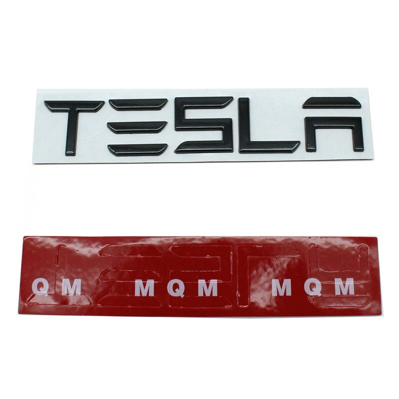 3D Metal for Tesla Model X Model 3 Model S Model Y Stickers Decals emblem badge