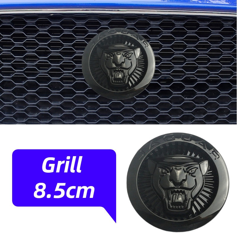 Jaguar Front Grill Badge Trunk Sticker for X Type S-Type XF X260 X350 XJS F-type XE