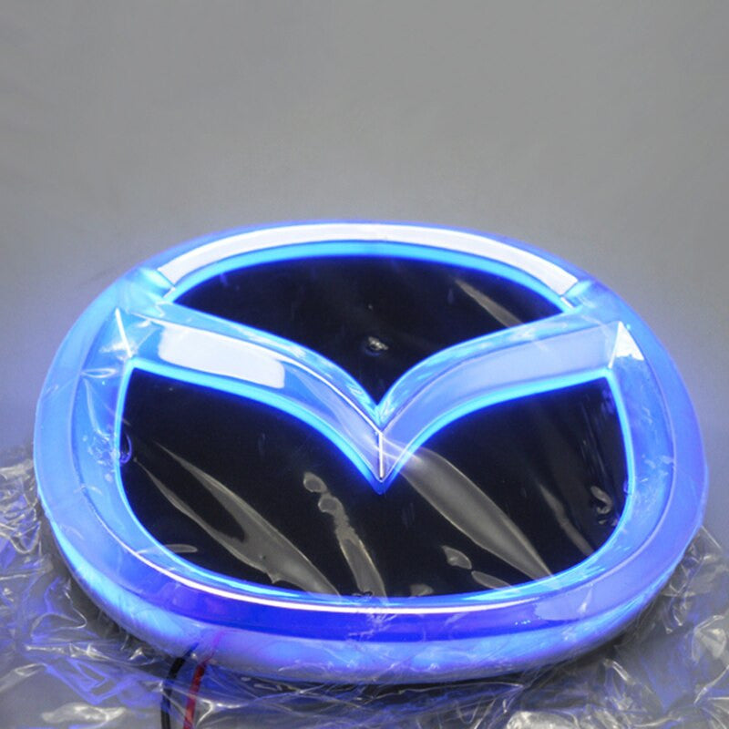 LED Light Rear trunk Badge Stickers Decals for Mazda 2 3 6 RX8 RX7 CX7 8 CX5 MX5 323 - larahd