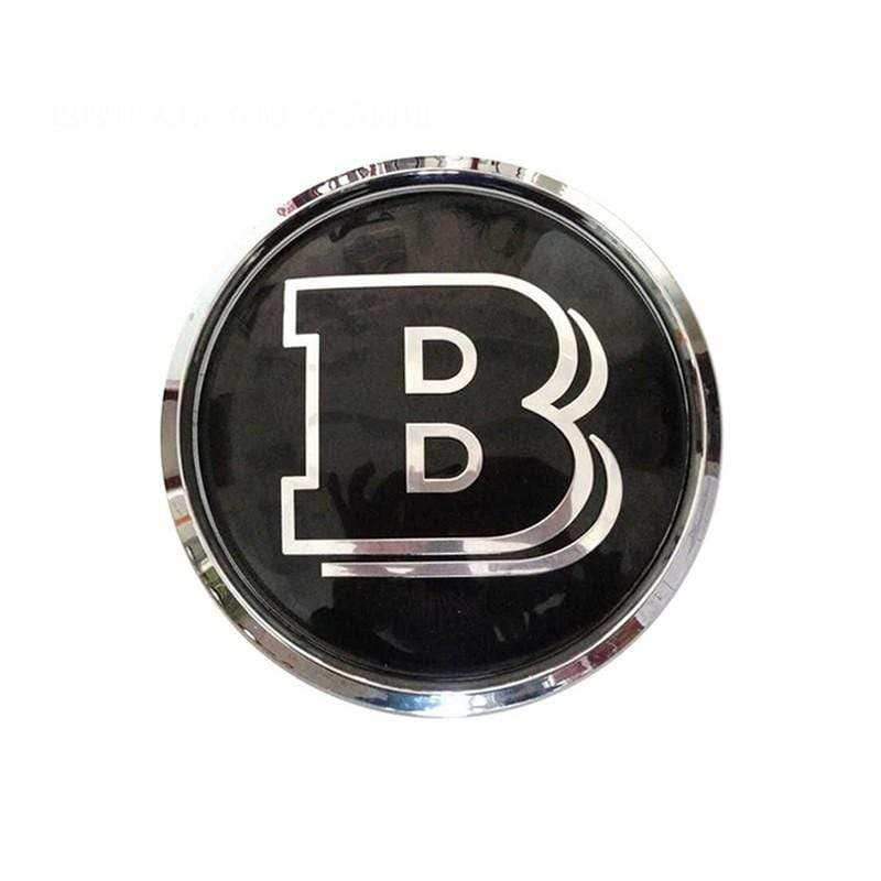 Mercedes Benz Brabus Car Front Center Grille Emblem Badge Decal for C E Class GLA GLK ML GL GLC GLE W212 W207 W207-Realmancar