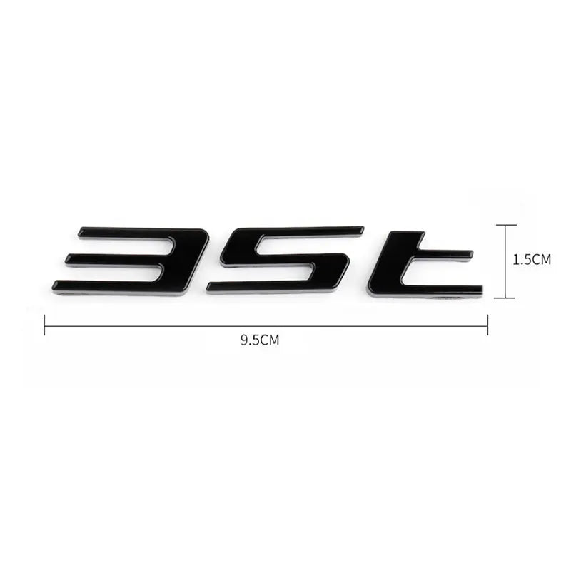 20T 25T 30T 35T Emblem Sticker for Jaguar XF XJ X350 S-Type X260 XE X Type F Pace - larahd