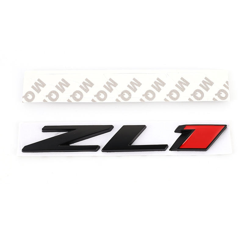 ZL1 Metal Sticker Emblem Badge Trunk Decals for Chevrolet Camaro ZL1 - larahd