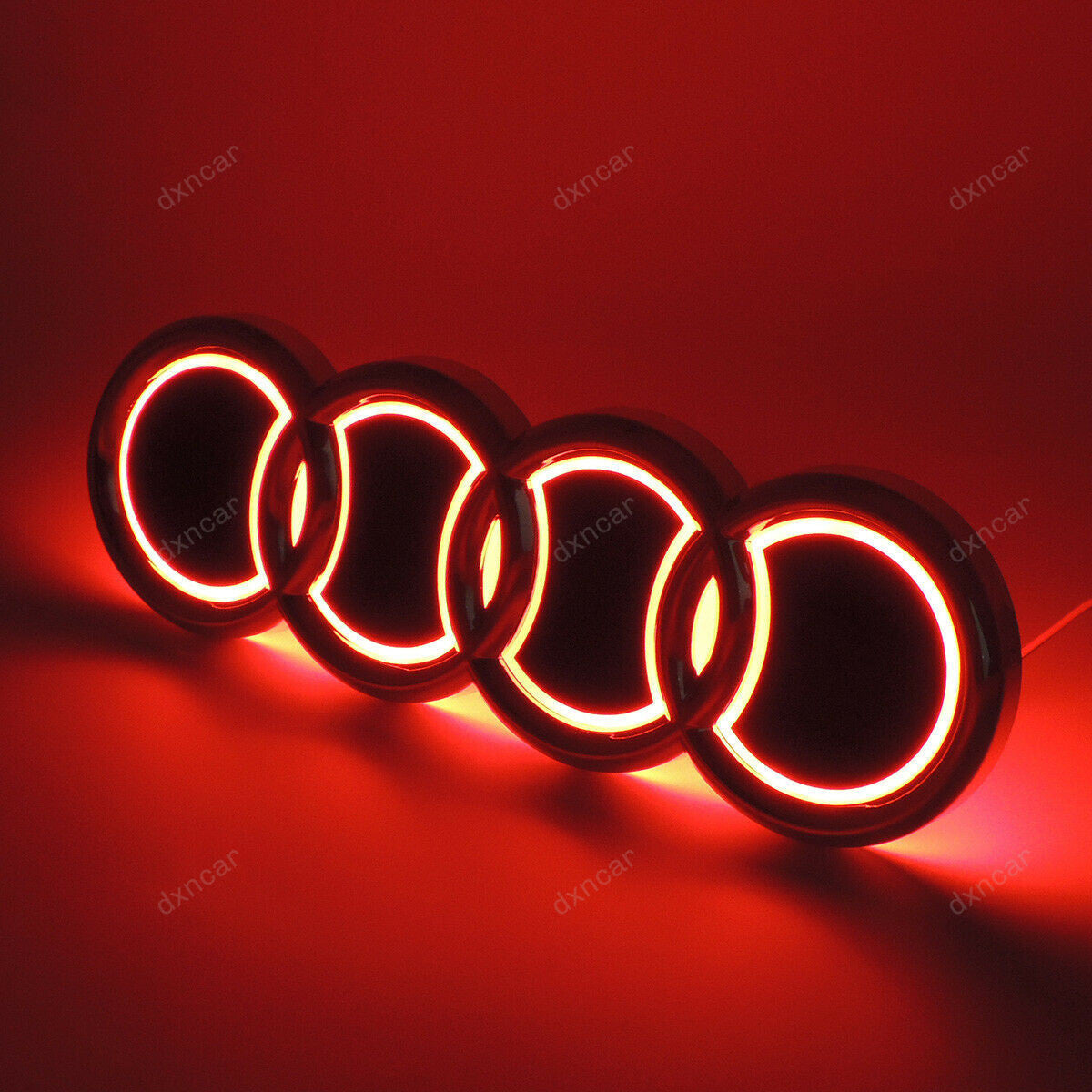 Illuminated 5D LED Car Tail Logo Light For Audi Badge Emblem Light