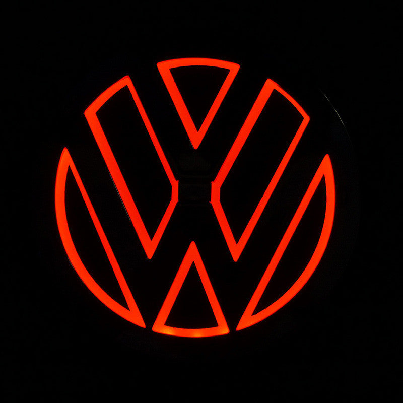 5D Logo Light LED Front Rear Light For VW Volkswagen Passat B6 B7 Passat CC Golf 4