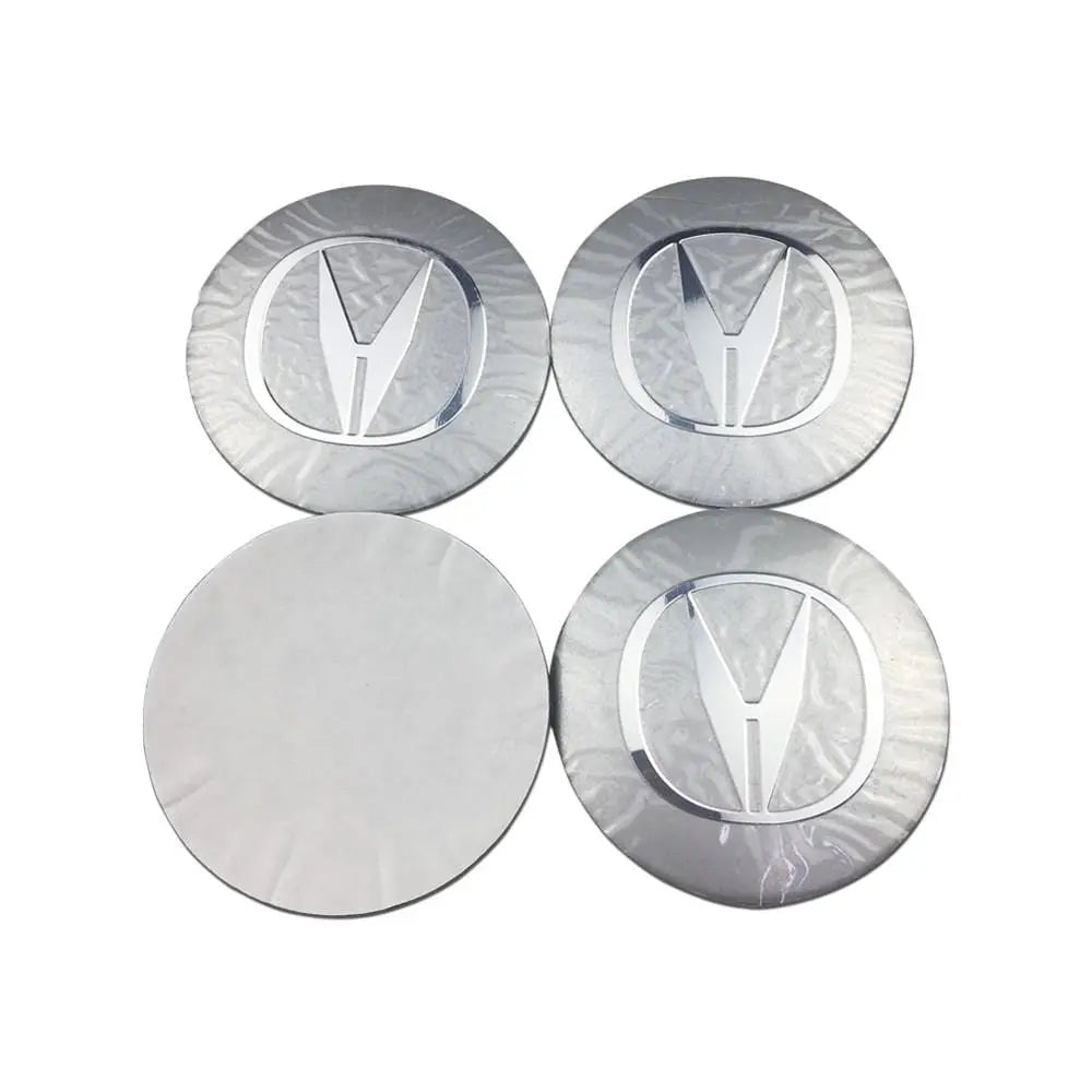 4PCS 56mm Acura Car Wheel Center Hub Cap Sticker Auto Tire Emblem Badge Decal