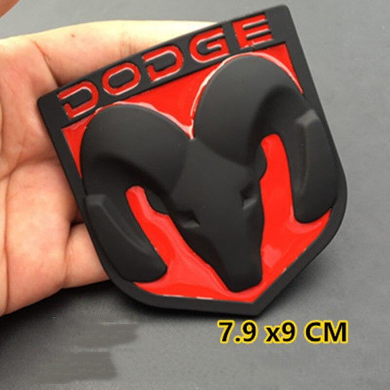 3d Ram Metal Badge Sticker for Dodge RAM 1500 2500 3500 Challenger Charger Durango Nitro Journey Caliber Car Exterior Decoration