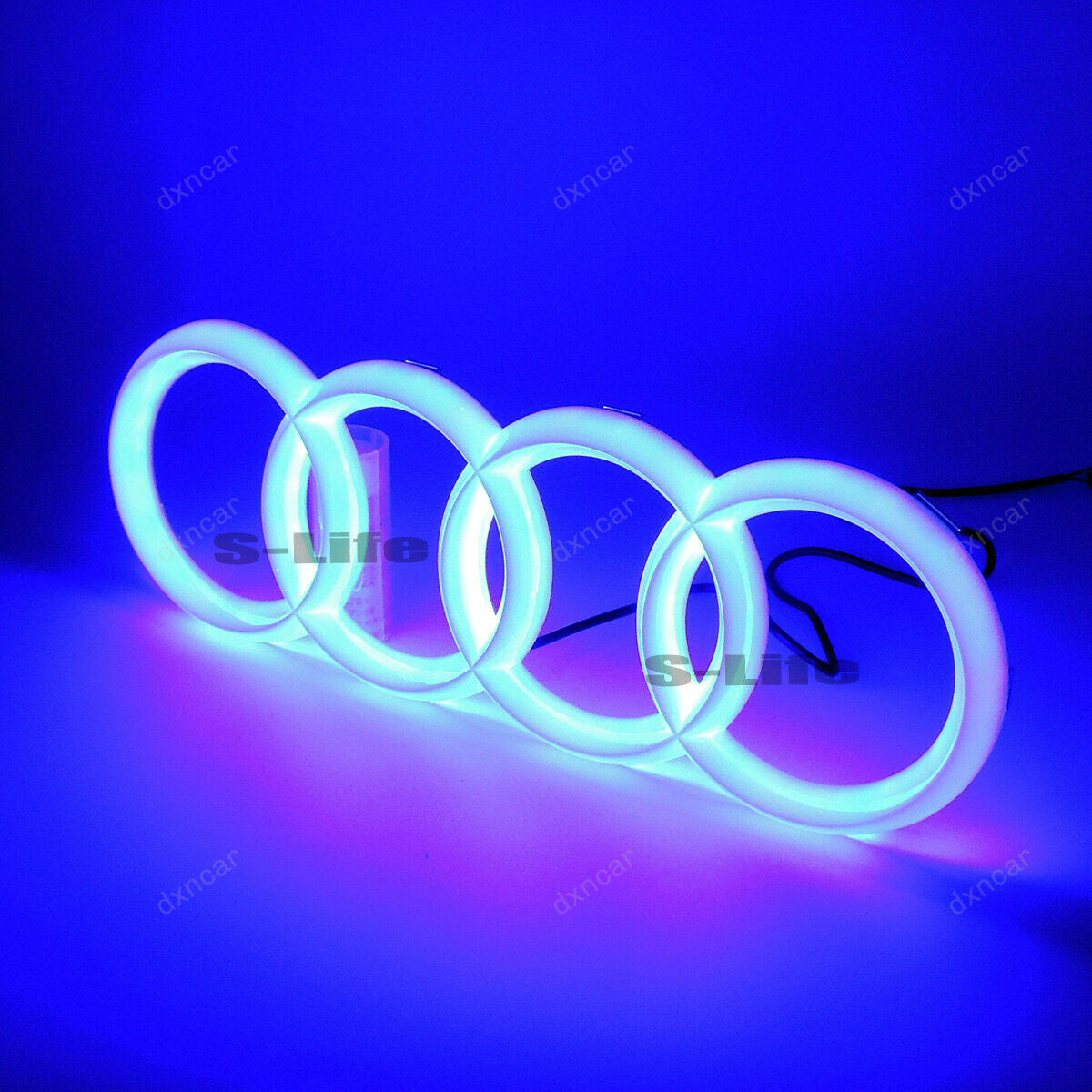 Front Led Grille BlLED Logo Emblem Light Bulb For Audi A1 A3 A4 A5 RS3 - larahd