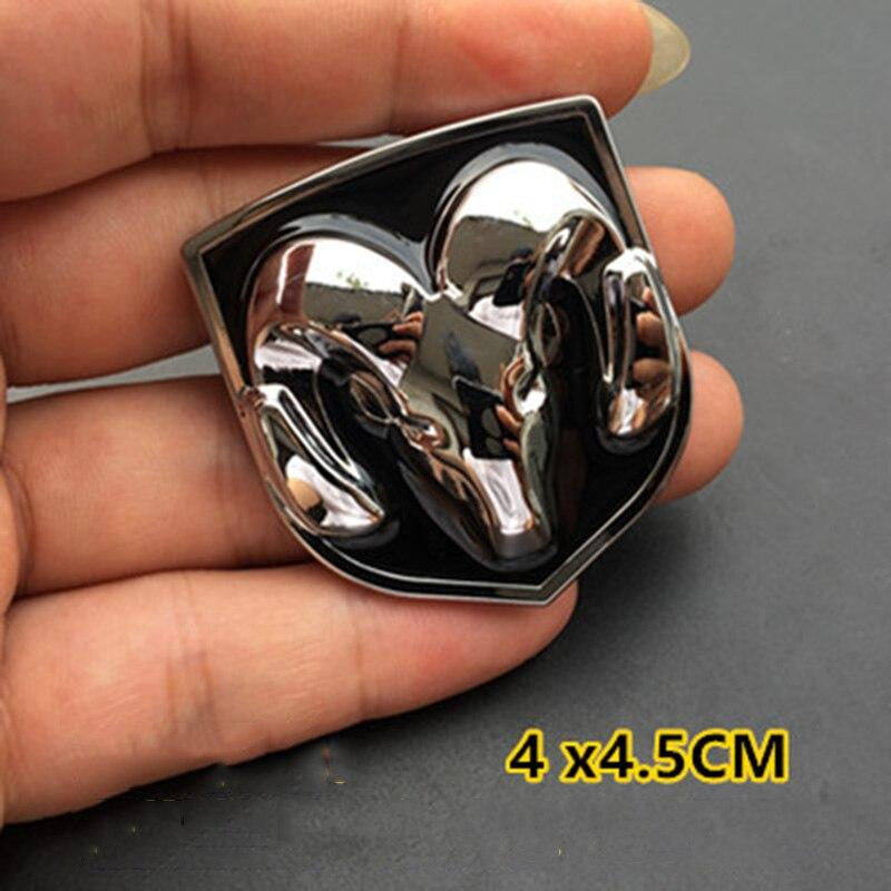 3d Ram Metal Badge Sticker for Dodge RAM 1500 2500 3500 Challenger Charger Durango Nitro Journey Caliber Car Exterior Decoration - larahd