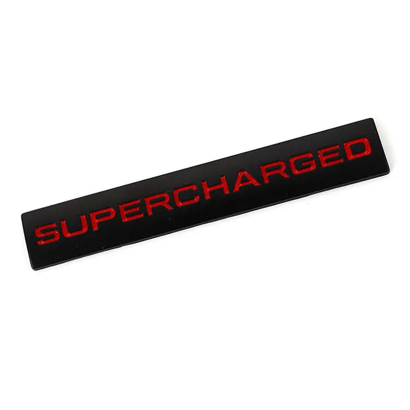 3D Sticker Emblem Badge Decal for Supercharged Land Rover Range Rover Sport - larahd