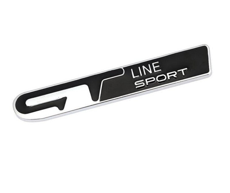 Alloy GT LINE Emblem Badge Sticker for KIA Forte Optima Stinger Sorento K5