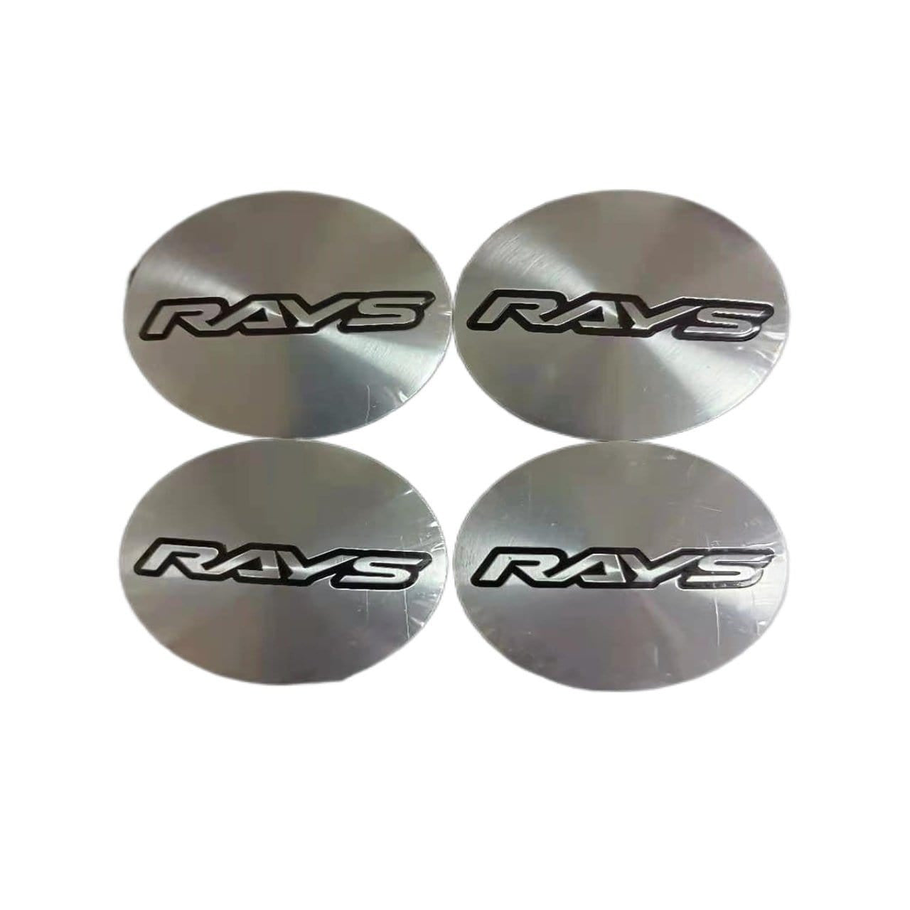 56mm 4PCS RAYS VOLK Racing Car Wheel Center Hub Cap Sticker Emblem Badge Decal-Realmancar