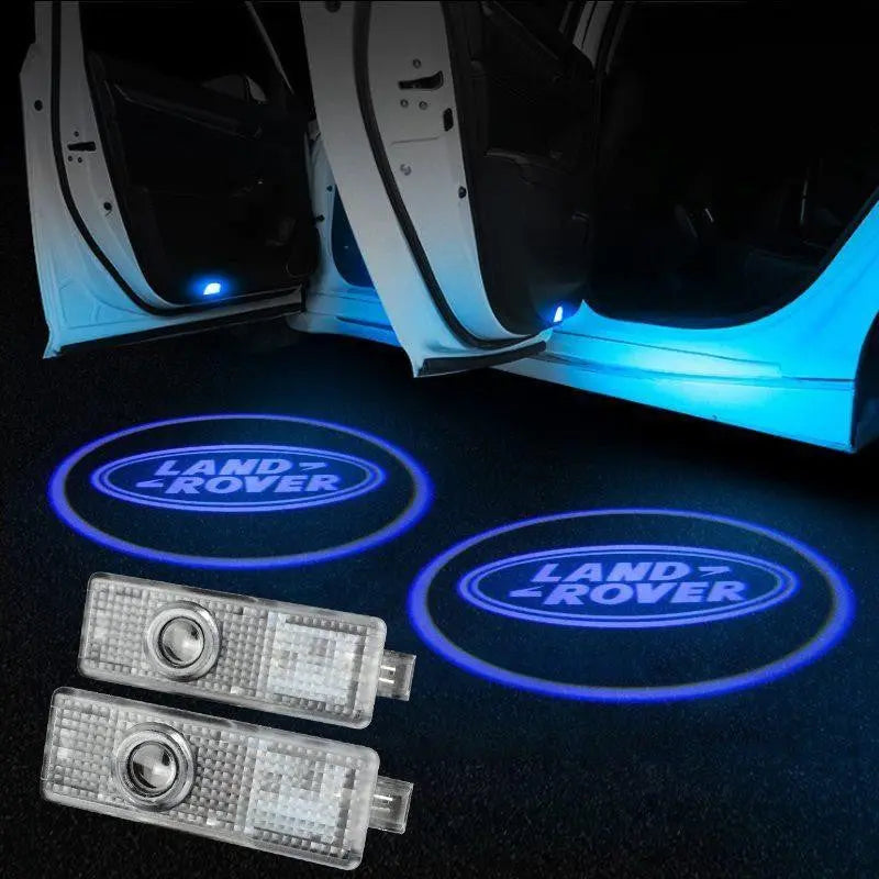 2X Logo Door Courtesy Welcome Light Kit Ghost Shadow Light for Land Rover GP Xtreme - larahd