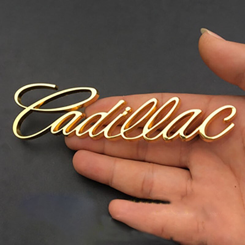 Cadillac Metal 3D Sticker Front Rear Side Emblem for Escalade CTS ATS SRX XTS XT5