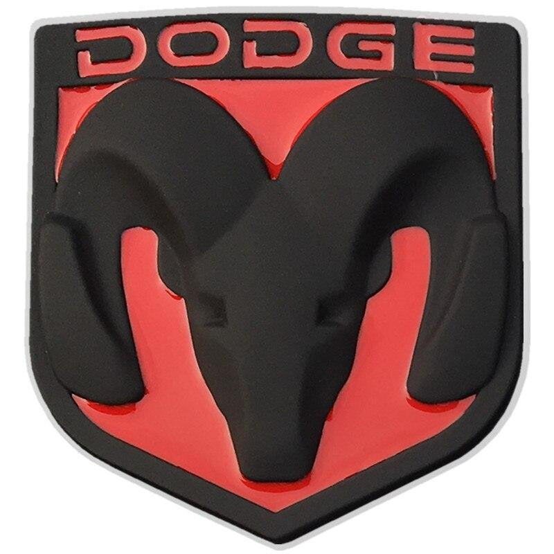 3d Ram Metal Badge Sticker for Dodge RAM 1500 2500 3500 Challenger Charger Durango Nitro Journey Caliber Car Exterior Decoration - larahd