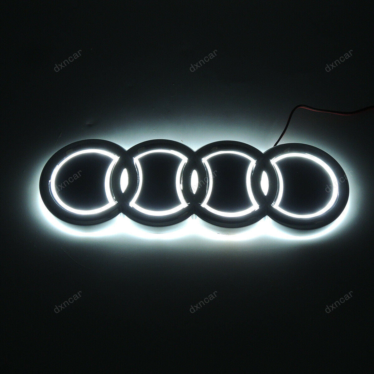 Illuminated 5D LED Car Tail Logo Light For Audi Badge Emblem Light