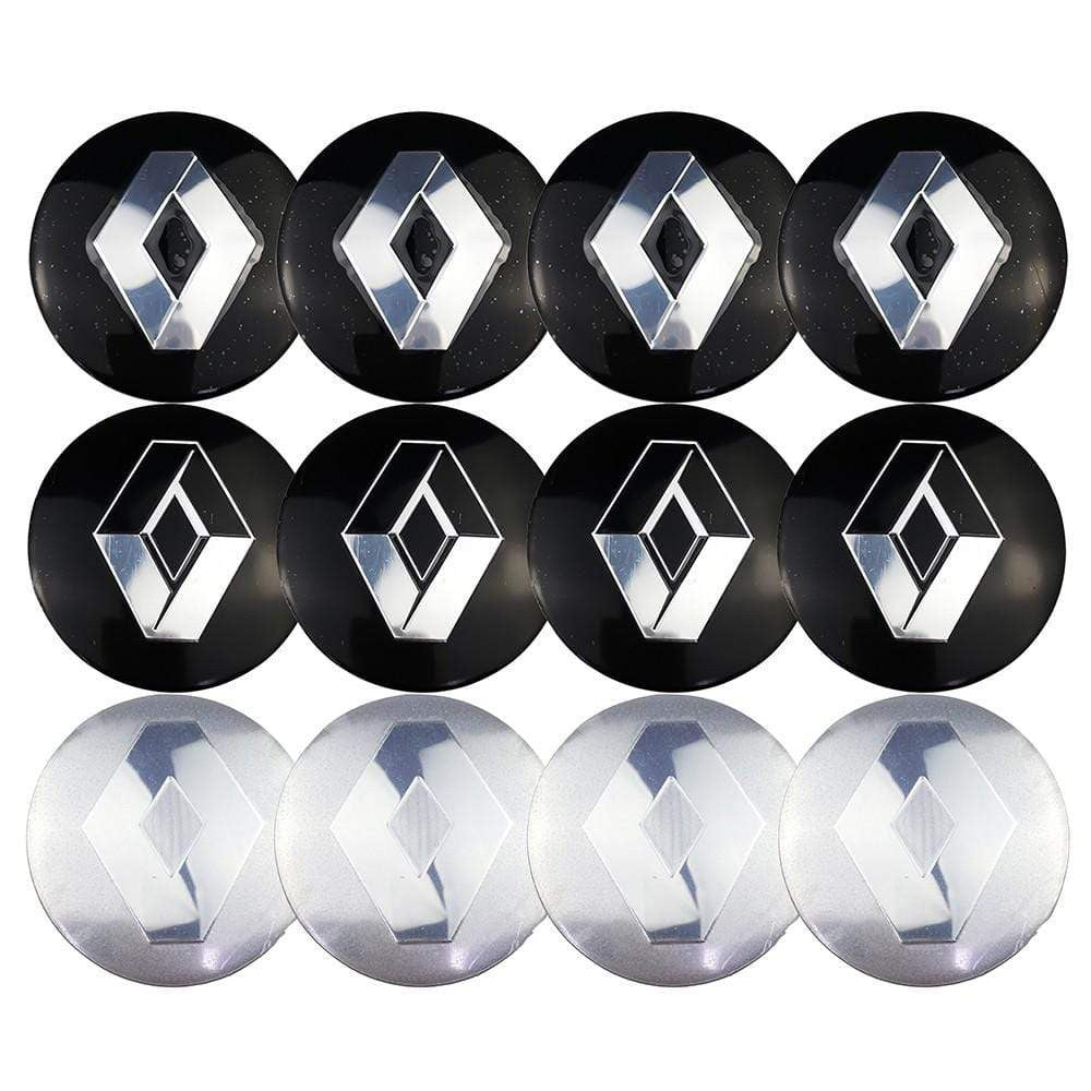 4PCS 56mm Renault Logo Car Wheel Center Hub Cap Sticker Auto Tire Emblem Badge Decal-Realmancar