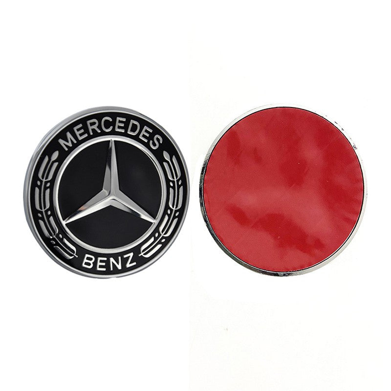 57mm For Mercedes Benz AMG Apple Tree Brabus Lorinser Front Hood Center Cover Emblem Badge