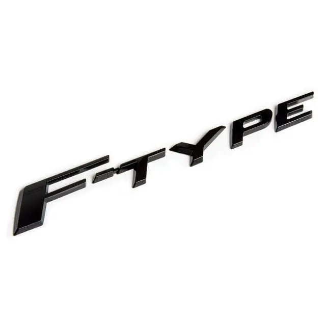 Letter Rear Trunk Emblem Badge Decals for Jaguar E-PACE F-PACE F-TYPE - larahd