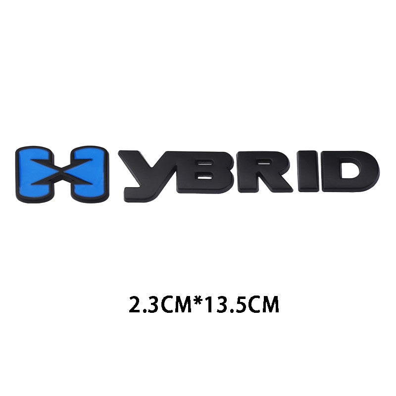 Hybrid Synergy Drive Stickers Metal Emblem Badge Decal For Toyota