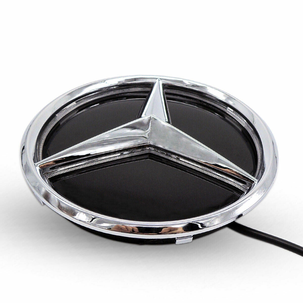 Mirror Led Star Front Logo Emblem Grille Light For Mercedes Benz Twist Type