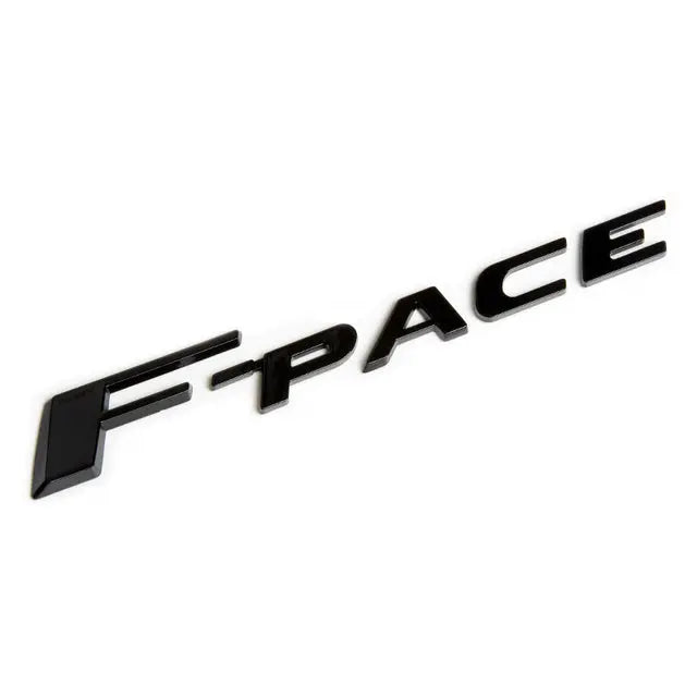 Letter Rear Trunk Emblem Badge Decals for Jaguar E-PACE F-PACE F-TYPE - larahd