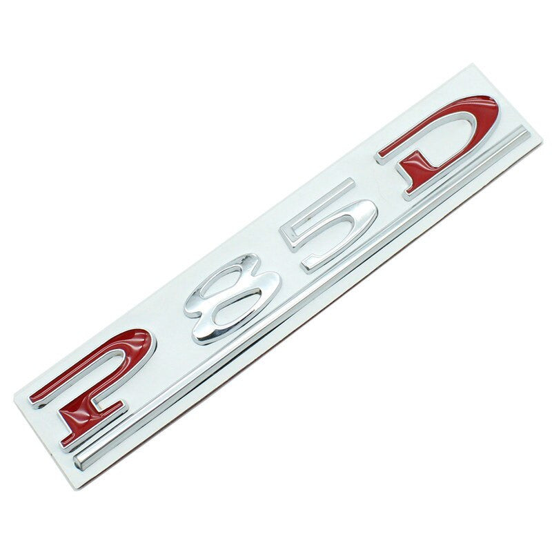 P75D P80D P90D P100D Badge Tesla Rear Trunk Lid Emblem Decal for Model 3 X S Y - larahd