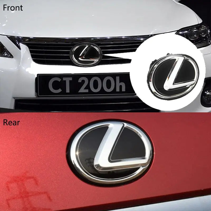 Refitting Tailgate Front Emblem Sticker For Lexus IS200 IS250 IS300 CT200H ES200 ES300 - larahd