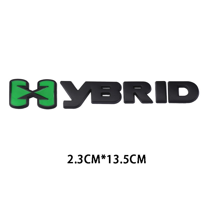 Hybrid Synergy Drive Stickers Metal Emblem Badge Decal For Toyota