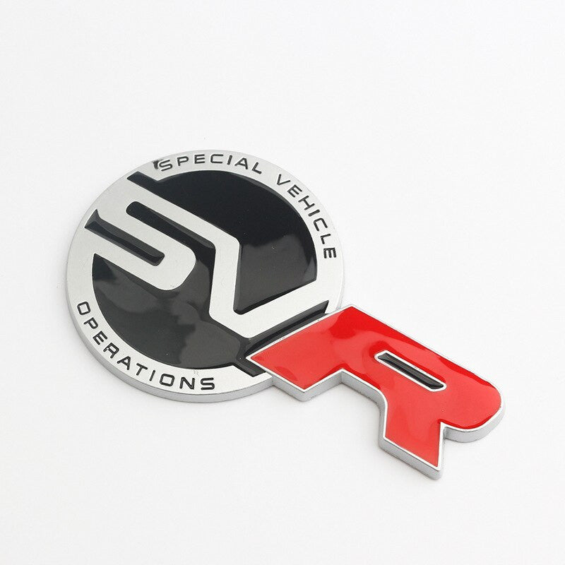 For Land Rover SVR Front Grill Emblem Car logo Badge Stickers 3D Metal Sport Discovery Defender