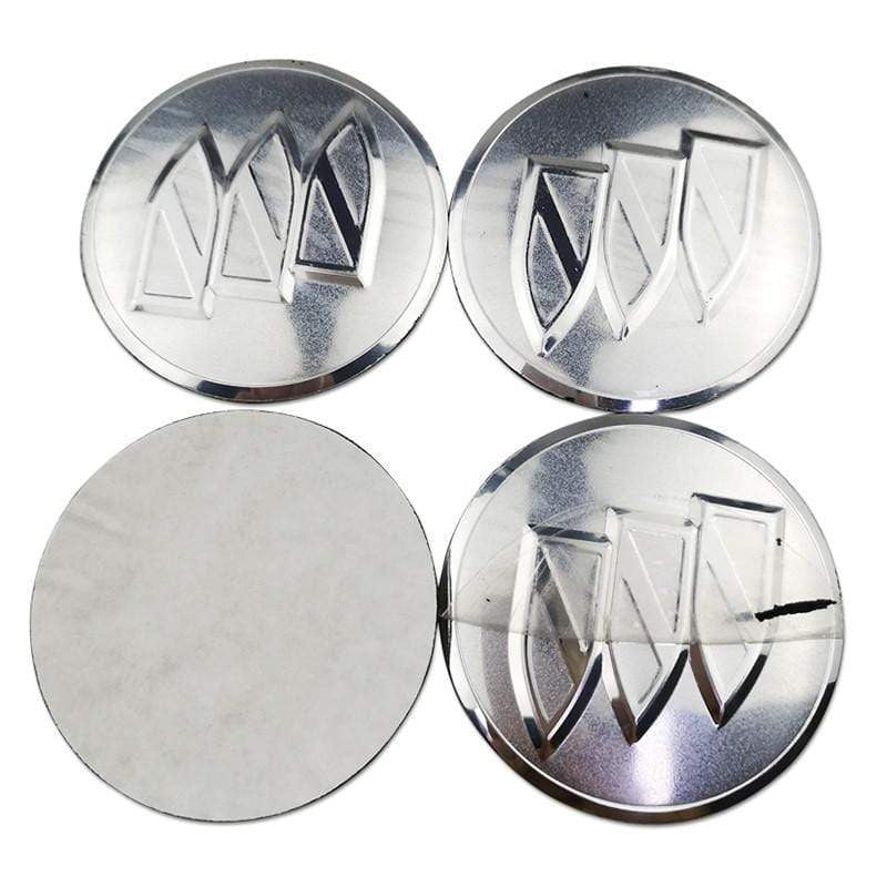 4PCS 56mm Buick Car Wheel Center Hub Cap Sticker Auto Tire Emblem Badge Decal