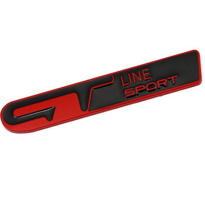 Alloy GT LINE Emblem Badge Sticker for KIA Forte Optima Stinger Sorento K5 - larahd