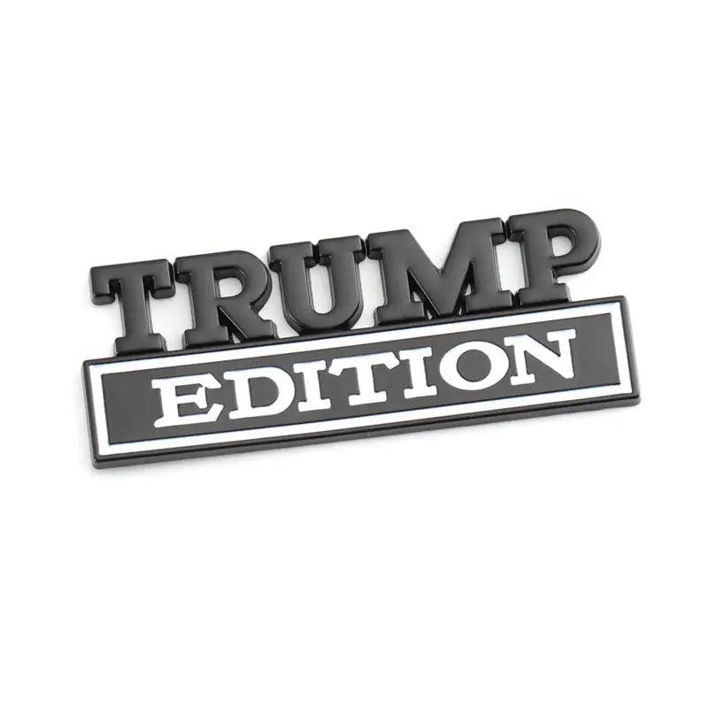 TRUMP Edition Badge Emblem Hood Grille for Subaru Chevrolet Honda Jeep Ford Nissan Lexus - larahd