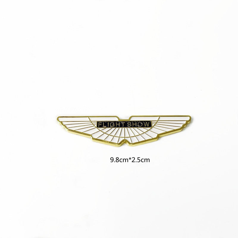 3D Metal Sticker Flight Show Side Front Body Badge for Aston Martin