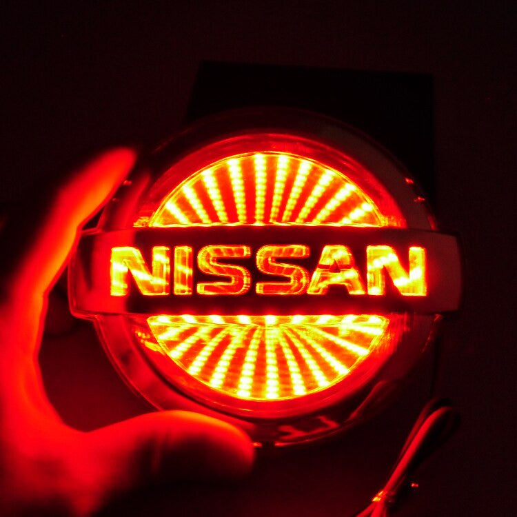 Rear Front Led Emblem For Nissan X-TRAIL XTRAIL T30 T31 T32 Juke Qashqai J10 - larahd