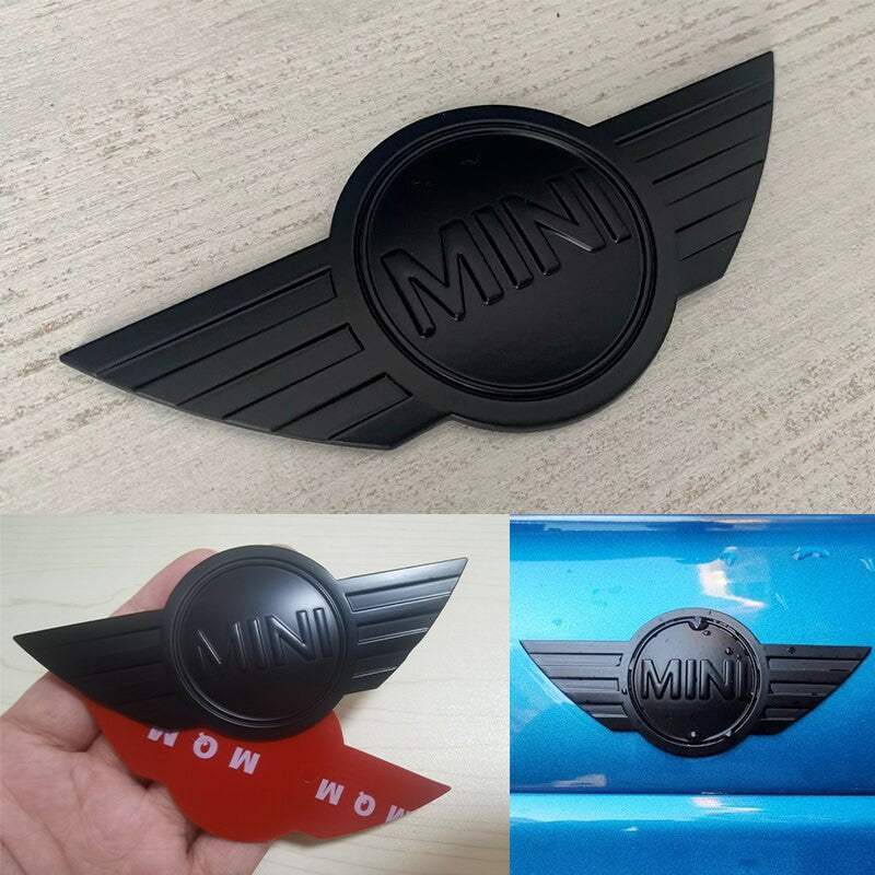 Mini Cooper 3D Metal Stickers Emblem Badge For One R50 R52 R53 R56 R60 F55 F56 R57 - larahd