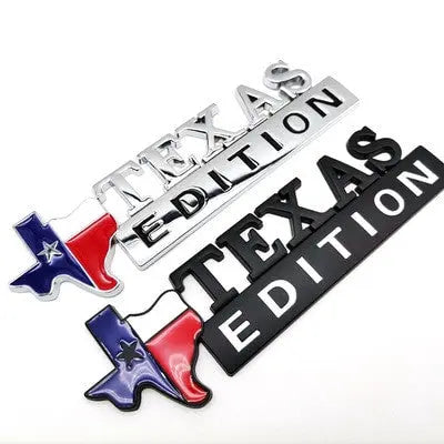 3D MASON Lone Star TEXAS EDITION Sticker Emblem Badge for Cars Motorcycle Decorative - larahd