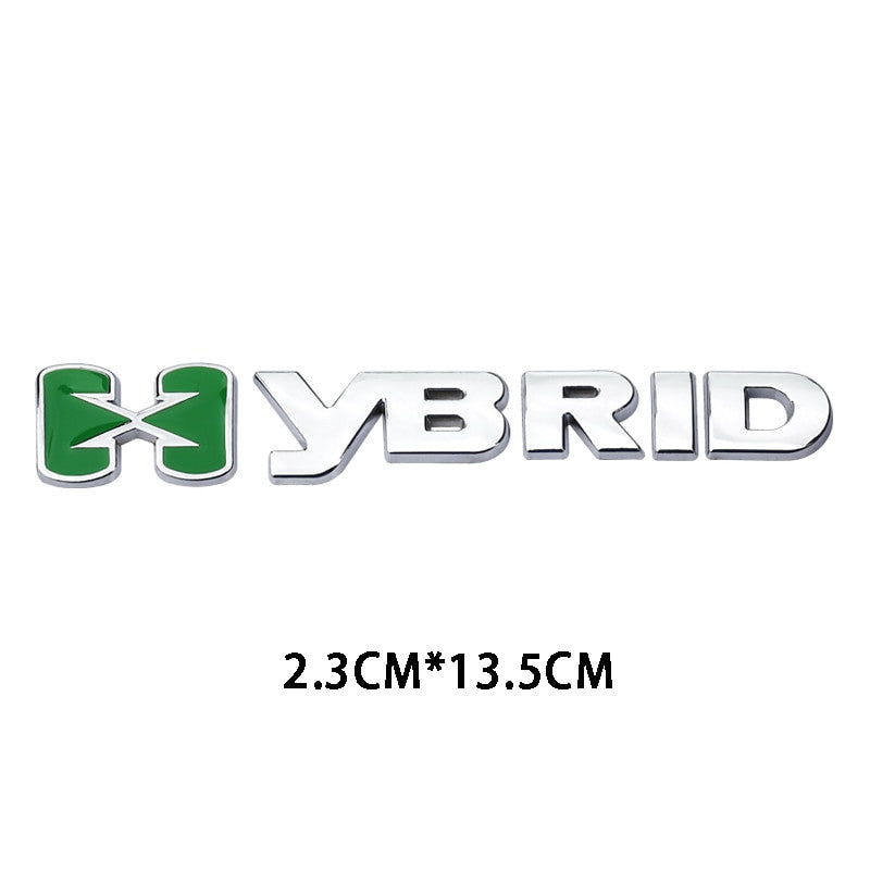 Hybrid Synergy Drive Stickers Metal Emblem Badge Decal For Toyota