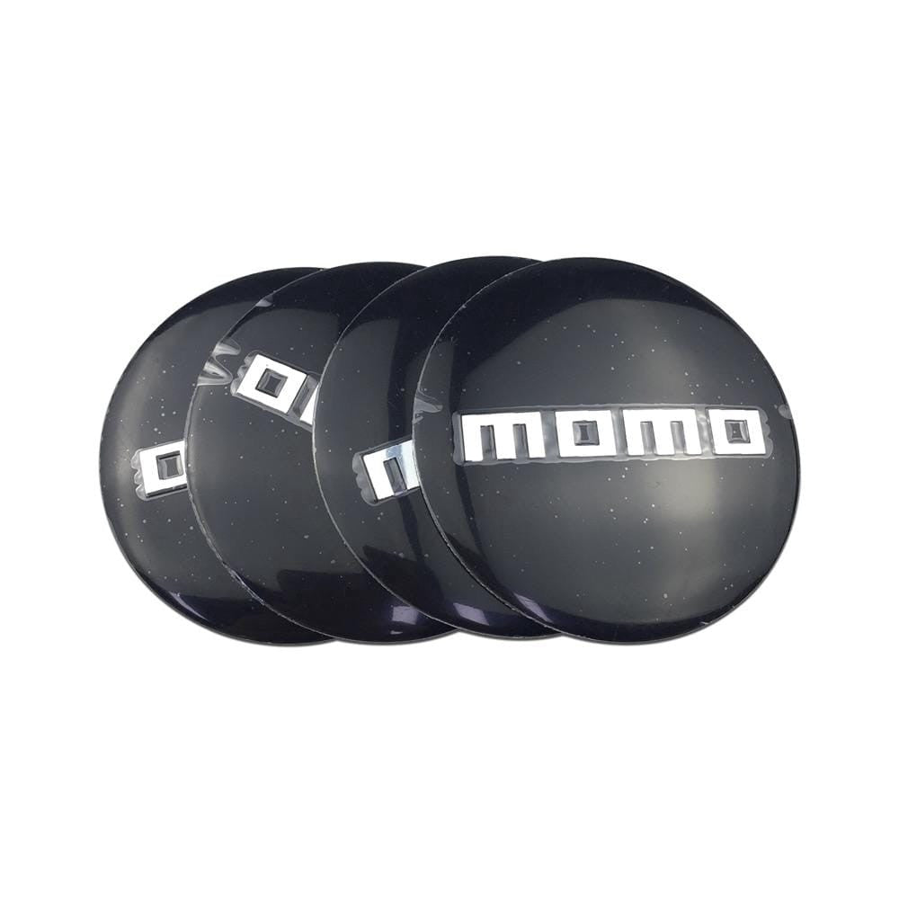 MOMO Logo For  Jaguar Fiat Lancia Corvette BMW Benz Toyota 56mm Wheel Rim Emblem Hub Caps Automobile Styling