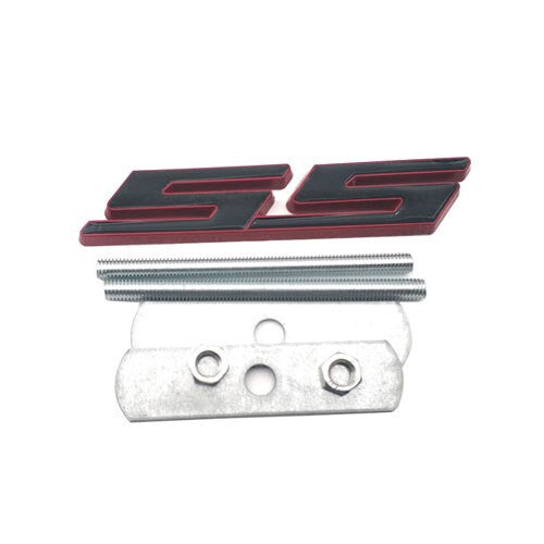 1x 3D Chrome SS Emblem Front Grill Badge For Chevrolet Camaro