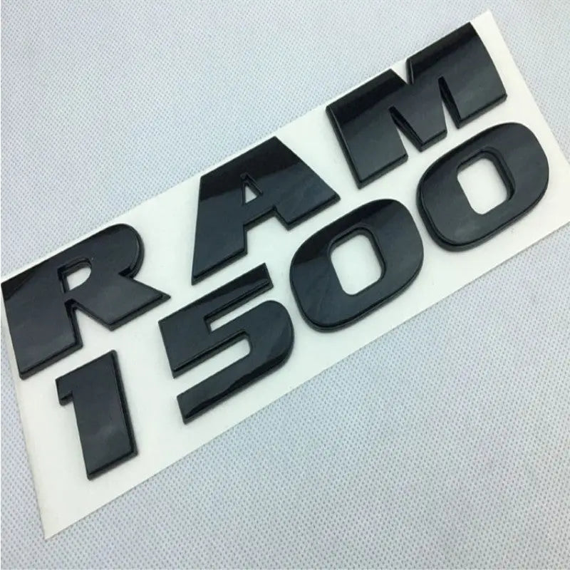 Tailgate 3D RAM For 2014&UP Ram 1500 2500 3500 Tailgate Letters Emblem Decal ABS Inserts