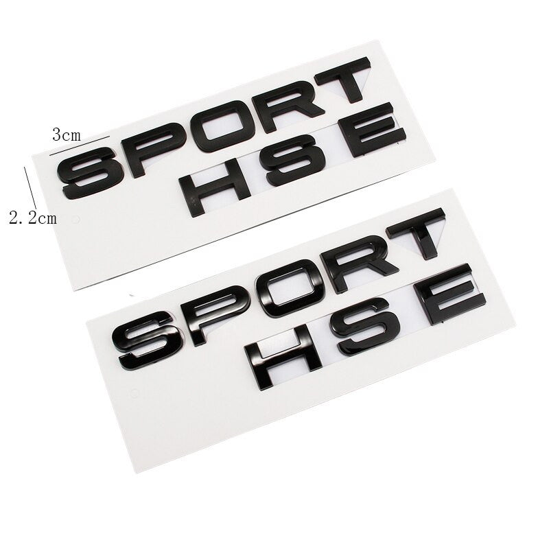 For Range Rover Sport HSE 3D Letter Car Rear Tailgate Logo Emblem Badge Decals - larahd